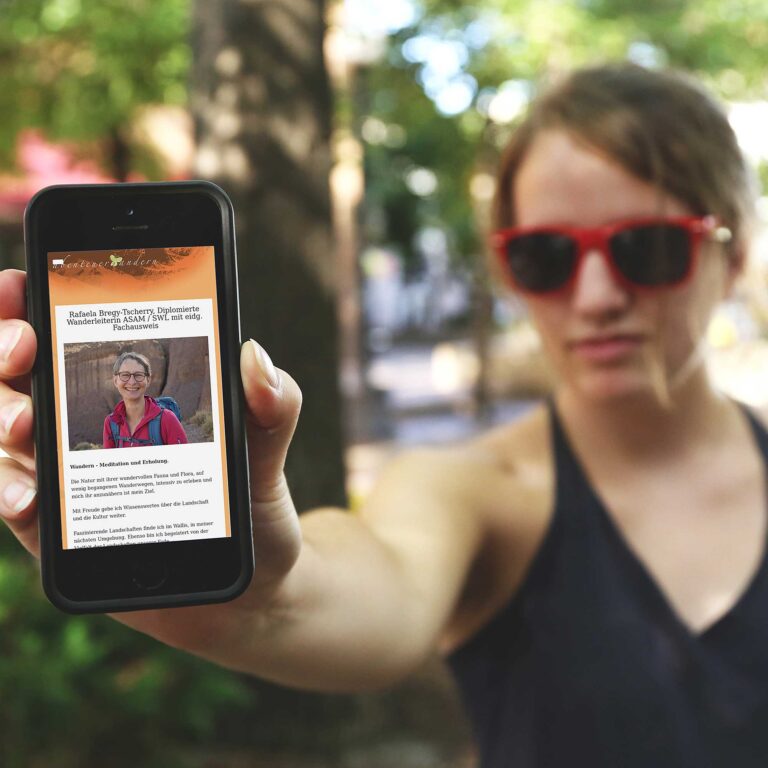 Webdesign Abenteuer Wandern