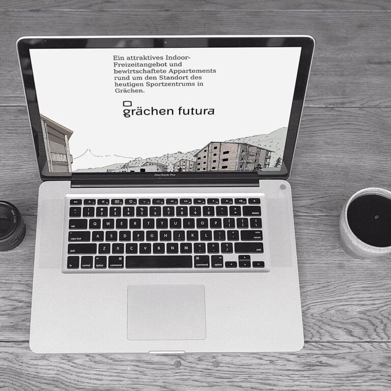 Webseite Grächen Futura
