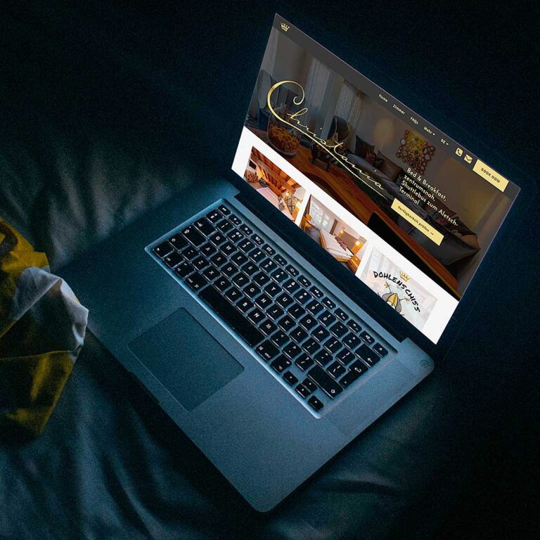 Webdesign Hotel Christania