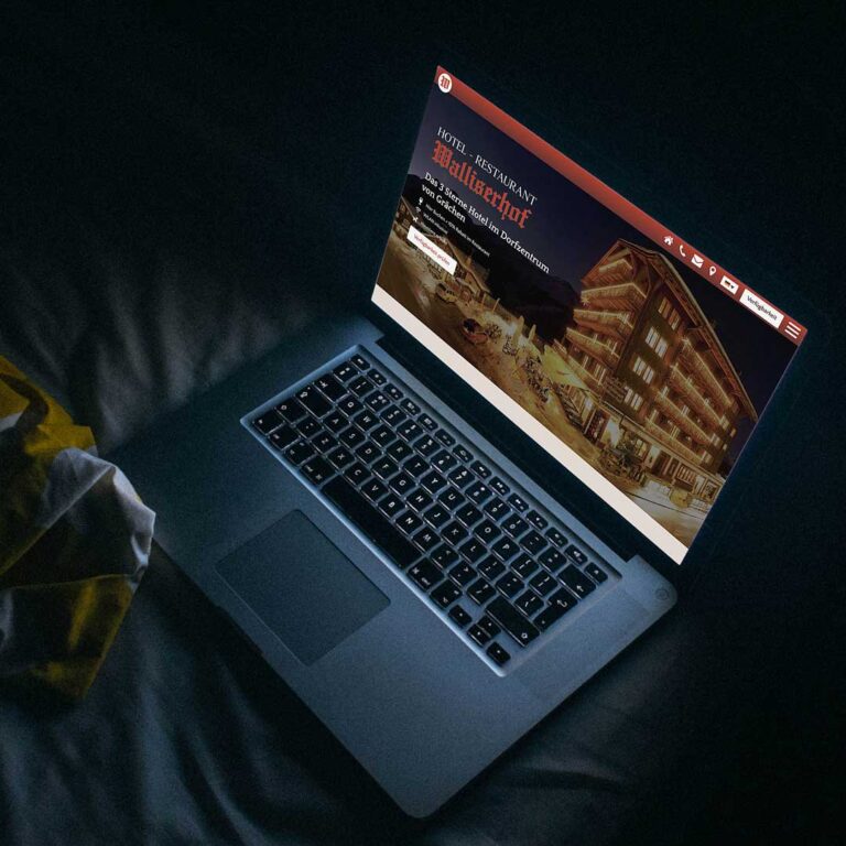 Webdesign Hotel Walliserhof