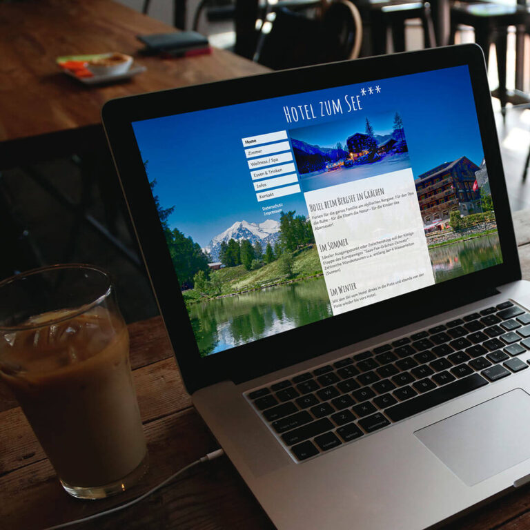 Webdesign Hotel zum See