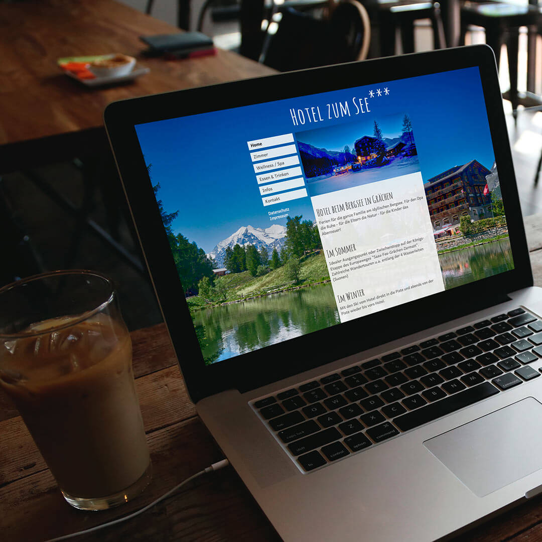 Webdesign Hotel zum See