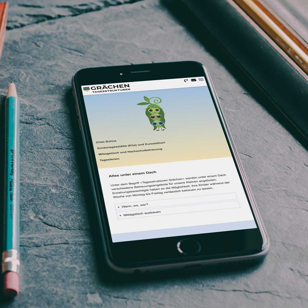 Webdesign Kita Chlei-Bohna