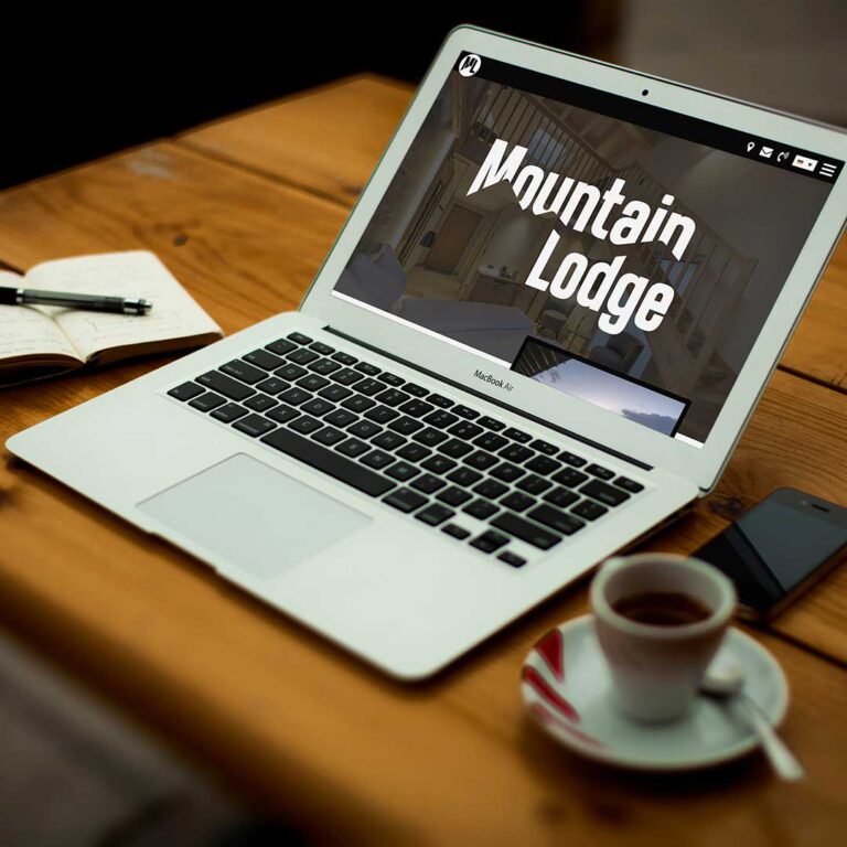 BNB Mountain Lodge Grächen Webdesign by augensaft oberwallis