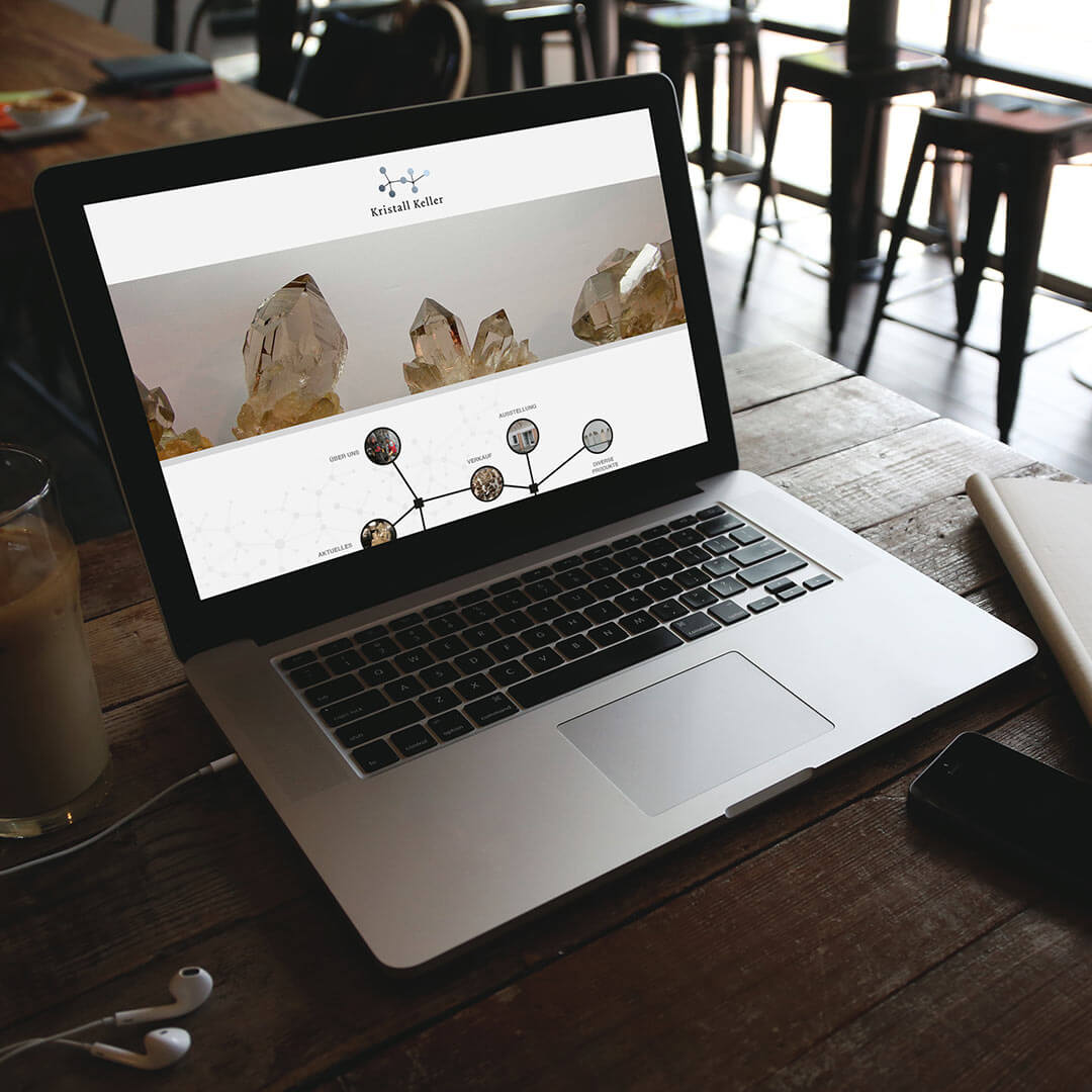 Schweizer Mineralien - Webdseite von augensaft