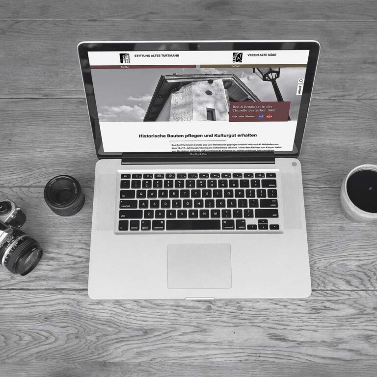 Webseite Altes Turtmann