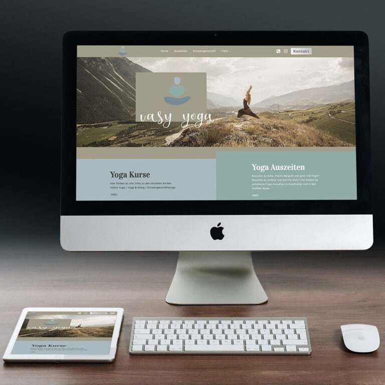 Webdesign Vasy Yoga