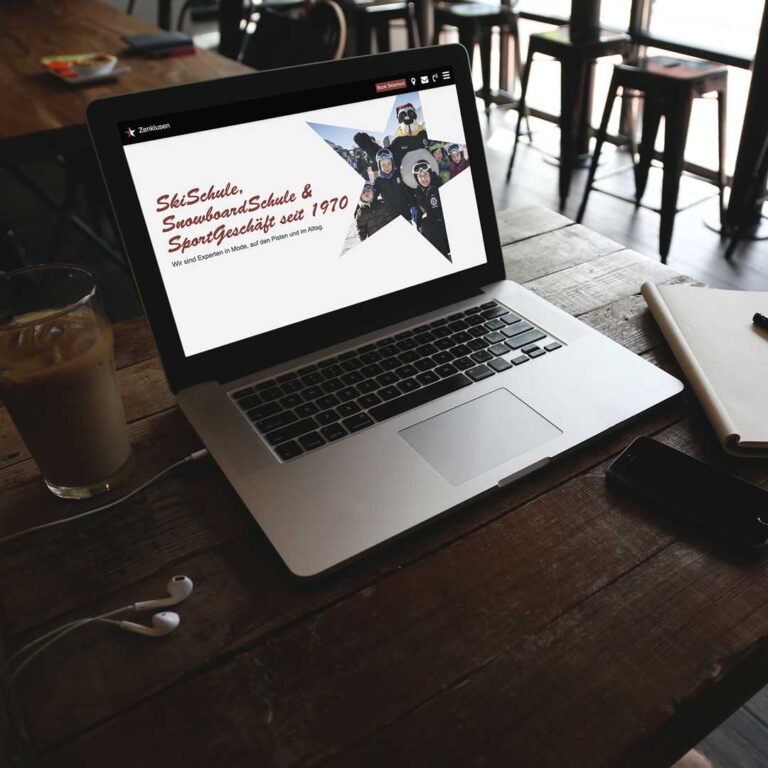 Webdesign Zenklusen Sport & Fashion